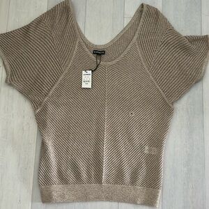 Womens short sleeve sweater